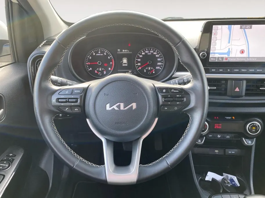Kia Picanto 1.0 DPi DynamicPlusLine | AUTOMAAT | Climate control | Navigatie | Parkeercamera | 15 inch LM-velgen | Keyless