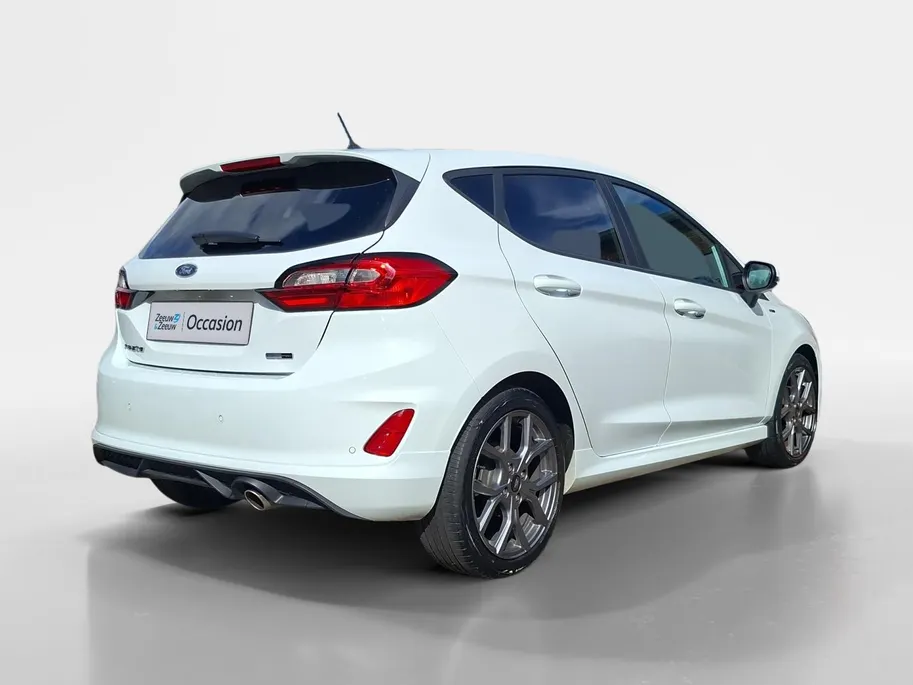 Ford Fiesta 1.0 EcoBoost Hybrid ST-Line | NL-Auto | 1e Eigenaar | Dealeronderhouden | Winterpack | Privacy Glass | Climate Control | Parkeersensoren | Apple Carplay&Android Auto | LED