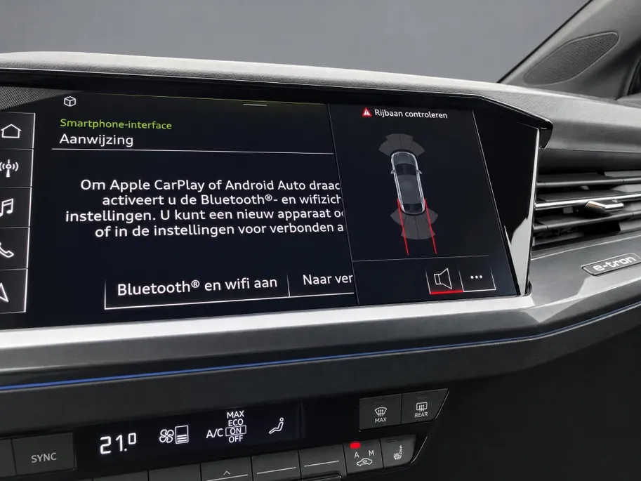 Audi Q4 Sportback e-tron 45 S Edition 82 kWh 210kW/286PK · Leder · Stoelverwarming · Navigatie · Apple/Android Car Play ·