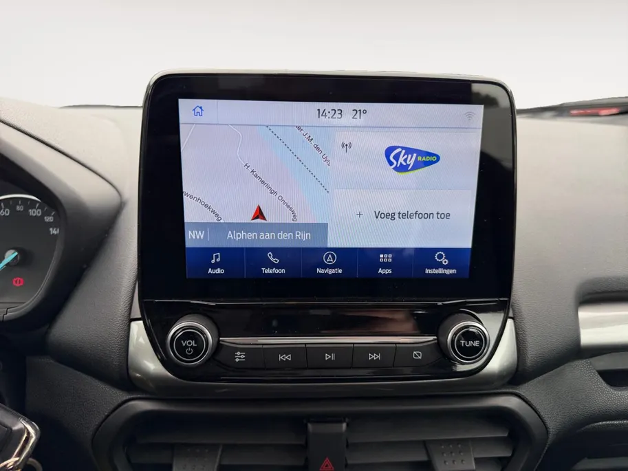 Ford EcoSport 1.0 EcoBoost Trend Ultimate | Dealer onderhouden | NL auto | Cruise control | Parkeersensor achter | Achteruitrijcamera | Navigatie | Apple carplay & Android auto | 16' lichtmetalen velgen | Bovag garantie |