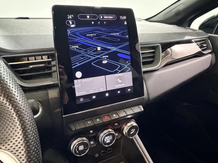 Renault Captur 145PK E-Tech Full Hybrid Engineered Automaat | 1e Eigenaar | Adaptieve Cruise Control | Apple Carplay/Android Auto | Camera | Parkeersensoren | Climate Control | Keyless | Digital Cockpit | Stuurwiel Verwarming |
