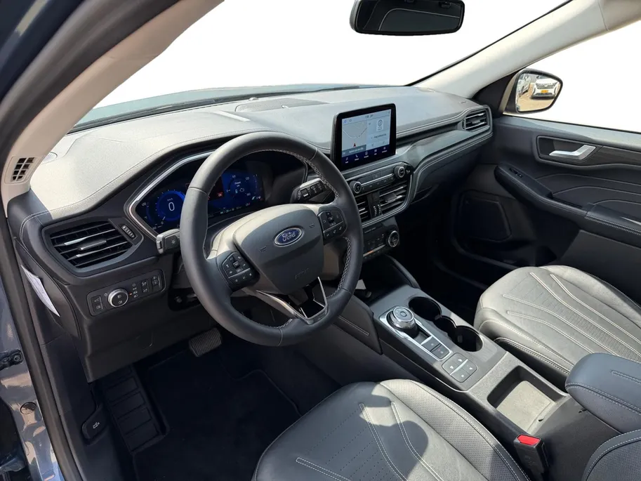 Ford Kuga 2.5 PHEV Vignale | Dealer onderhouden | Automaat | Adapt. Cruise control | BLIS | Elektr. achterklep | Winter pack | lederen bekleding | Parkeersensoren voor en achter | Camera voor en achter | Navigatie | Apple carplay & Android auto | B&O audio | Privac