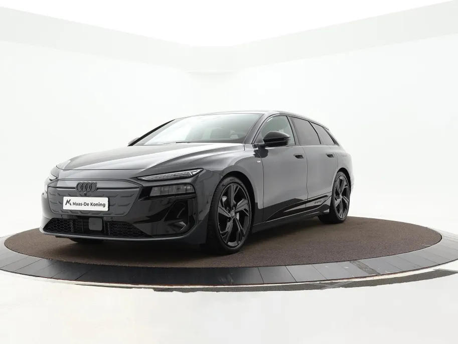 Audi A6 e-tron 367pk S edition performance 100 kWh · SOH 97,8% · Warmtepomp · 360 Camera · Luchtvering · Wegklapbare Trekhaak · Stoel-& Stuurverwarming · 21'' Inch · Garantie t/m 10-12-2030 of 100.000km
