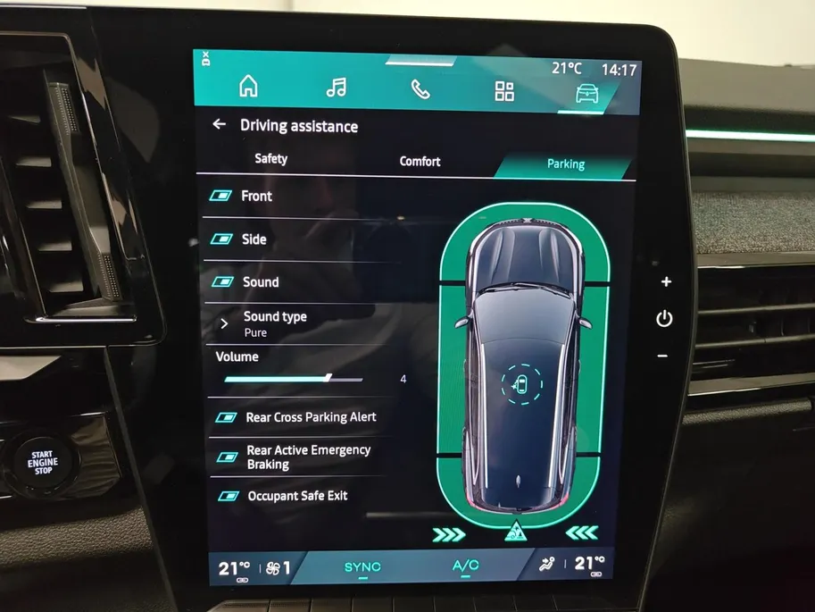 Renault Espace E-Tech full hybrid 200 techno 7p. AUTOMAAT NAVI AIRCO CAMERA CRUISE CONTROLE LM VELGEN APPLE CARPLAY ANDROID AUTO HOGE INSTAP 7 STOELEN ZEER MOOIE AUTO