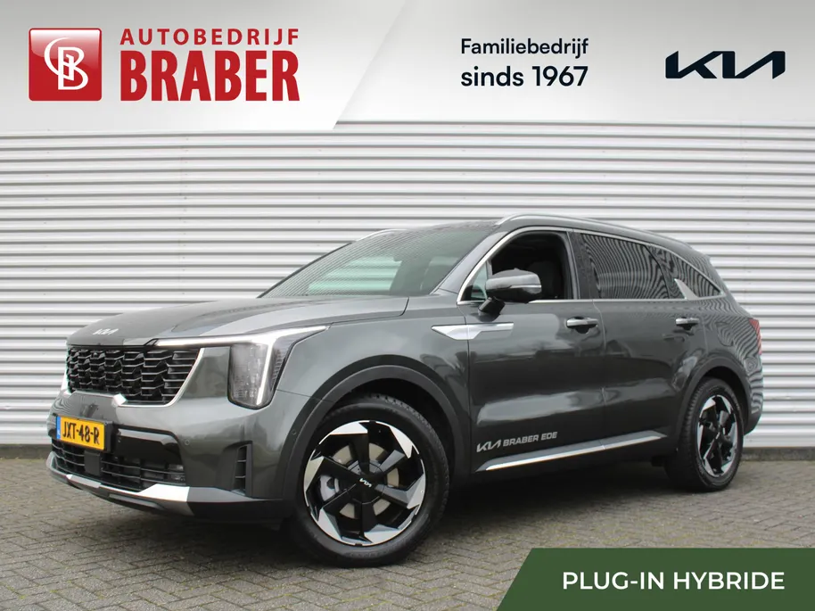 Kia Sorento 1.6 T-GDi Plug-in Hybrid 4WD ExecutiveLine 7p | Stuur-/stoelverwarming + ventilatie | Schuifdak | Leer | 360 Camera | Elek. stoelverst. | HUD | LED | 19' LM |