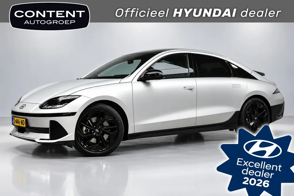 Hyundai IONIQ 6 77,4 kWh 325pk AWD First Edition I SOH 100% I Afn. trekhaak