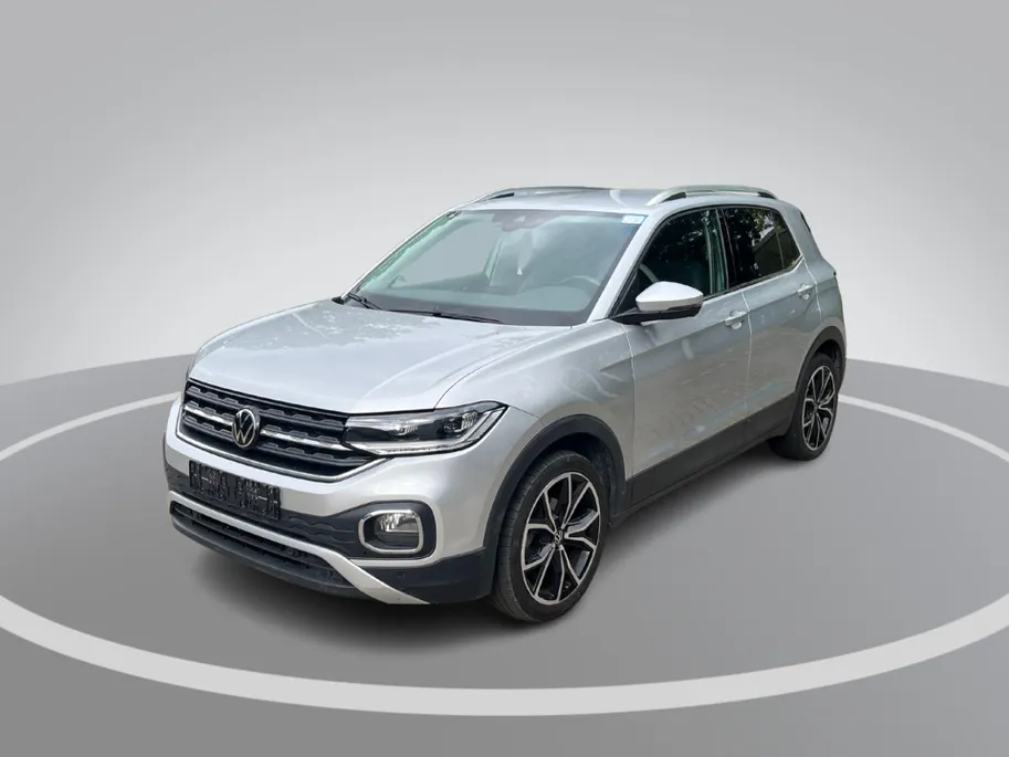 Volkswagen T-Cross 1.0 TSI 110pk DSG Style · Camera · Dodehoeksensor · Keyless · Stoelverwarming · ACC · 18'Velgen ·