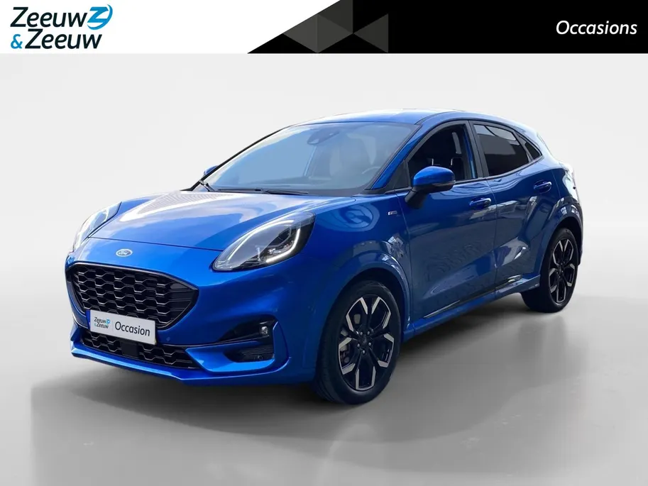 Ford Puma 1.0 EcoBoost Hybrid ST-Line X | Stoel/Stuur/Voorruitverwarming | Navigatie | Parkeer Camera | Elek. Achterklep | Half Leder | Cruise Control | Apple/Android Carplay |