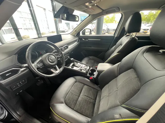 Mazda CX-5 2.0 e-SkyActiv-G M Hybrid 165 Newground AUTOMAAT | TREKHAAK | 360gr. CAMERA | NAVIGATIE | APPLE + ANDROID | HEAD-UP DISPLAY | 19'LM VELGEN | EL.A. KLEP |