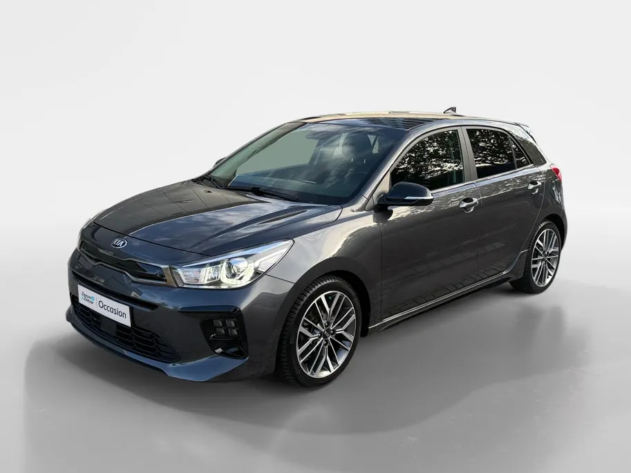 Kia Rio 1.0 TGDI GT-Line AUTOMAAT ! | STOELVERWARMING | CLIMATE CONTROL | DEALER ONDERHOUDEN | NAVIGATIE | STUURVERWARMING | TREKHAAK!