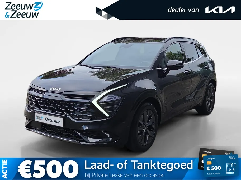 Kia Sportage 1.6 T-GDi Hybrid GT-PlusLine | Camera | Navi | Panoramadak | Stoel + Stuurverwarming | Stoelventilatie | Memory | Elektr. Achterklep |