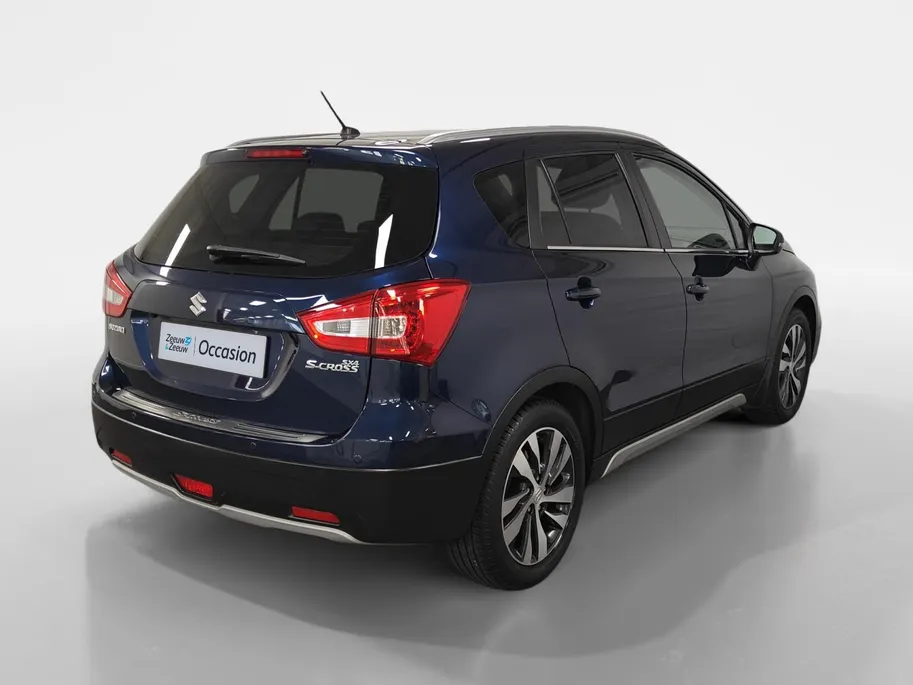 Suzuki S-Cross 1.4 Boosterjet Stijl AUTOMAAT NAVI AIRCO CAMERA ADAPTIEVE CRUISE CONTROLE APPLE CARPLAY ANDROID AUTO SCHUIFKANTELDAK LEER ZEER MOOIE AUTO DEALER ONDERHOUDEN