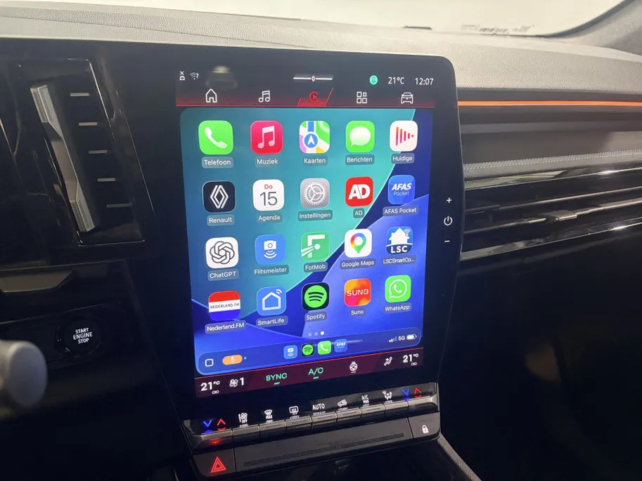 Renault Espace 200PK E-Tech Full Hybrid Esprit Alpine 5p. AT | 1e eigenaar | Camera | Parkeersensoren | Elektrische Achterklep | Apple CarPlay/Android Auto | Panoramadak | Adaptive Cruise Control | Digital Cockpit | Full LED | Lichtmetalen Velgen |