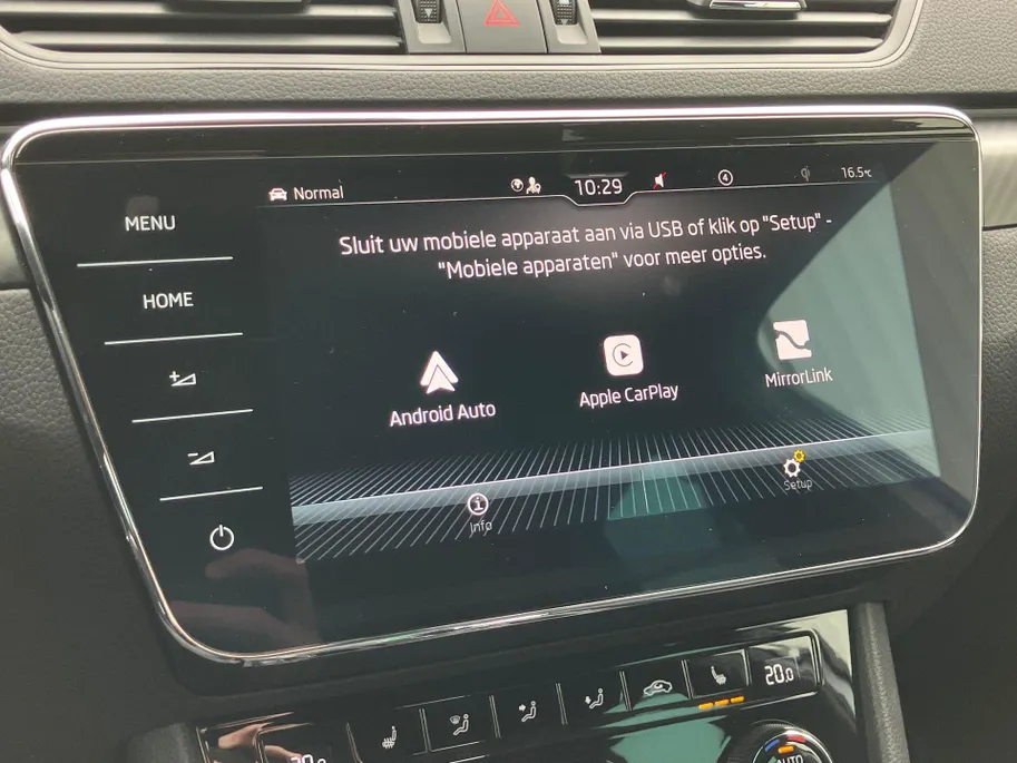 Škoda Superb Combi 1.4TSI 160kW/218PK iV Sportline DSG · Panoramadak · Trekhaak · 360°Camera + Parkeersensoren · Apple/Android Car Play ·