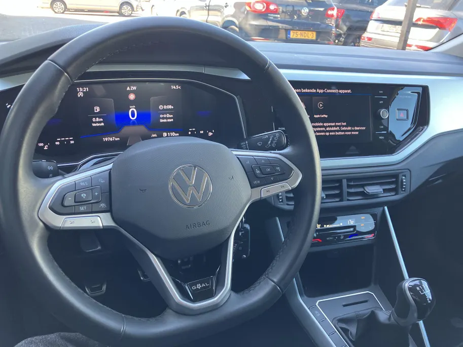 Volkswagen Polo 1.0TSI/95PK Goal · Stoelverwarming · Navigatie · Apple/Android Car Play · Parkeersensoren · Garantie t/m 04-06-2027