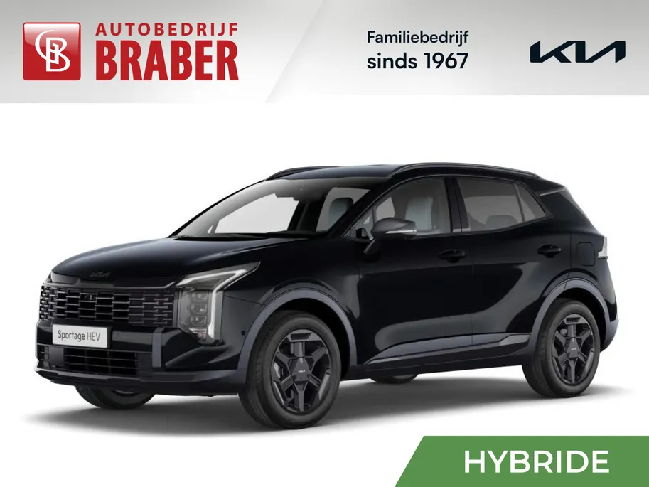 Kia Sportage 1.6 T-GDi Hybrid Black Edition | Automaat | Direct leverbaar | Tot € 3.000 inruilvoordeel bij aanschaf |