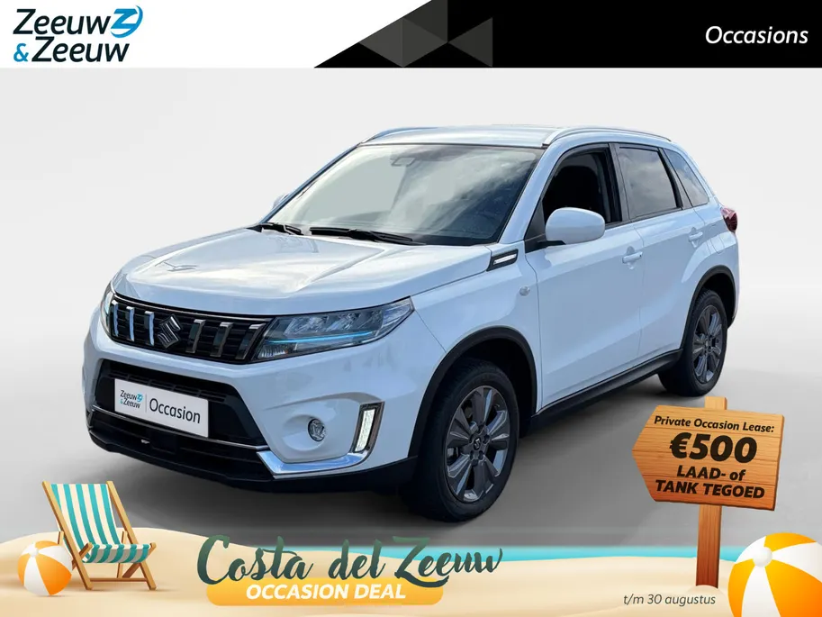 Suzuki Vitara 1.5 Hybrid Select *Automaat*Navi+Camera*Climate Control*LM. Velgen*Parc Assist*Zeer nette auto!