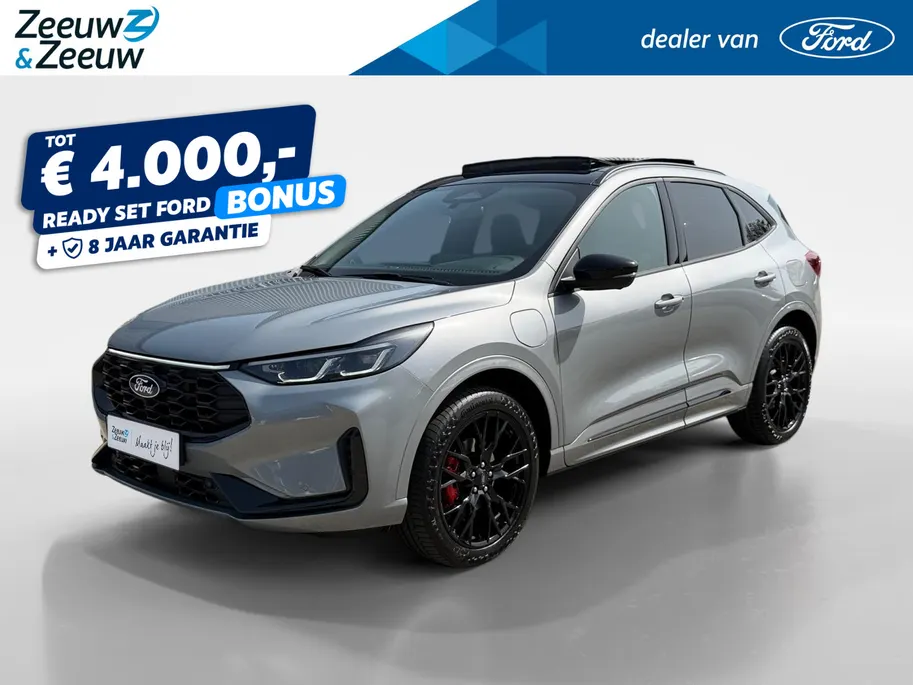 Ford Kuga 2.5 PHEV BlueCruise Edition | 3 Weken Verwachte Levertijd | Tijdelijk met 8 jaar Garantie! | €4.000,- Ready Set Ford Bonus | Elektrisch Wegklapbare Trekhaak | Panoramadak | Incl. Lifetime BlueCruise | B&O Premium Audio | 360 Graden Camera | 20' Lichtmetal