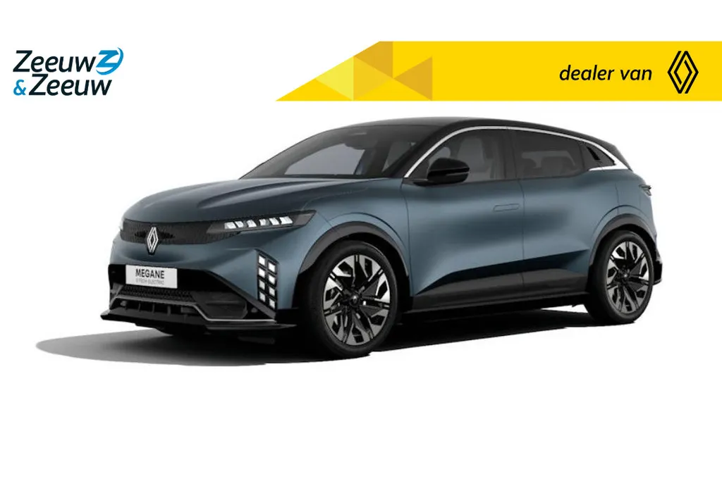 Renault Megane E-Tech Esprit Alpine 67 kWh Dit jaar leverbaar| 24 min 15-80 % laden | 500km rijbereik| Nieuwe LFP batterij | Nu met €1000,- Zeeuw & Zeeuw korting