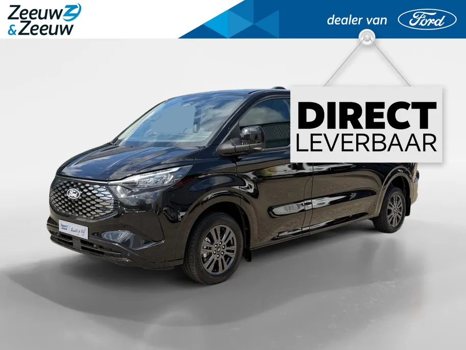 Ford E-Transit Custom 340 L2H1 Limited 71 kWh | Direct Leverbaar | 0,99% Financiering | 352km WLTP Rijbereik | AGR-Stoelen | Driver assistance pack ultimate | 17inch lichtmetalen velgen | Laadvloer bescherming