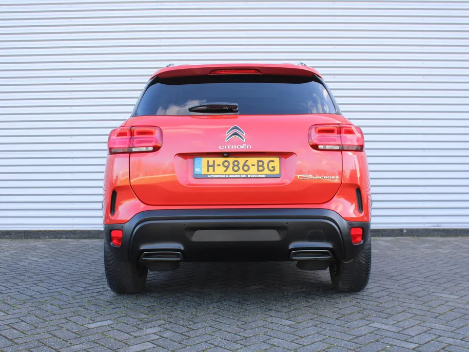 Citroën C5 Aircross 1.6 PureTech Shine | 180PK | Panoramadak | 360° Camera | Dodehoek detectie | Stoelverwarming | Elek. stoelverstelling + achterklep | 19' LM |
