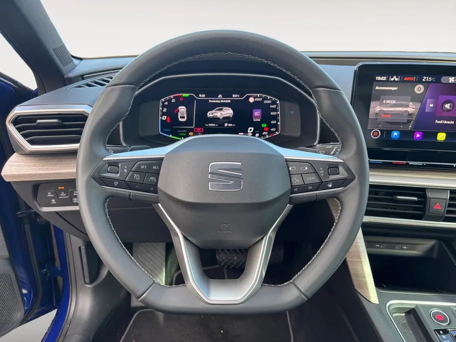 SEAT Leon Sportstourer 1.4 TSI eHybrid PHEV FR Business Intense | ACC | Automaat | Camera | Stuur- & Stoel Verw |
