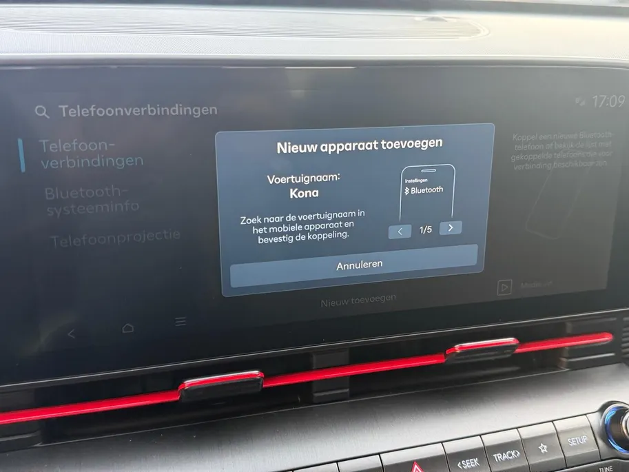 Hyundai Kona 1.6 GDI HEV N Line | Navigatie | Apple Carplay/ Android Auto | 360camera | Stoelverwarming & stoelventilatie | Elektrisch verstelbare stoelen |