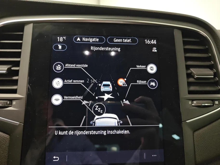 Renault Mégane Estate 1.3 TCe 140 Techno AUTOMAAT NAVI AIRCO CAMERA CRUISE CONTROLE APPLE CARPLAY ANDROID AUTO TREKHAAK (TREKGEWICHT 1750KG) ZEER MOOIE AUTO