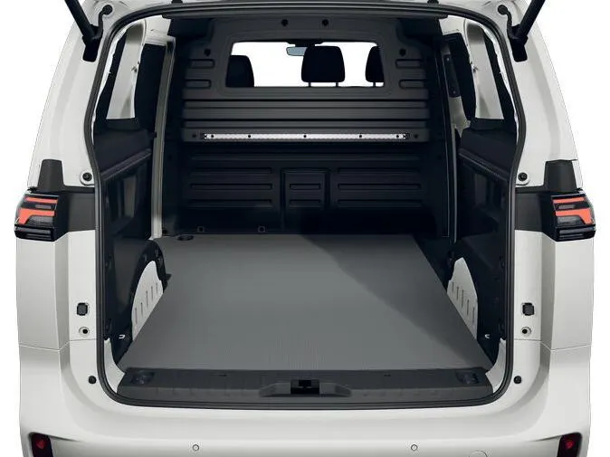 Volkswagen Bedrijfswagens ID. Buzz Cargo Bedrijfswagens Bulli Limited Signature Edition 79kWh 340pk 4M 737745 · ECO-lederen bekleding · 20' LM velgen · Voor en achter spoiler · Zwarte grill ·