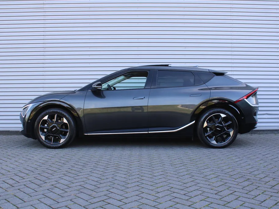 Kia EV6 Plus Advanced 84 kWh | Stuur-/stoelverwarming + ventilatie | Schuifdak | 360 Camera | Leer | Geheugenstoel | Telefoonlader | 20' LM | LED |