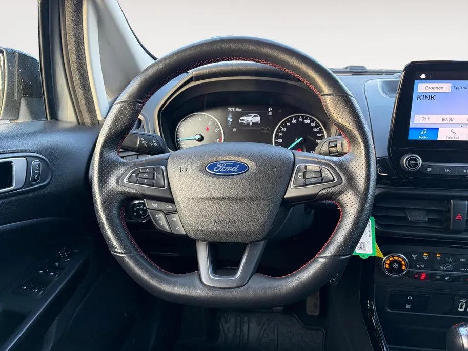 Ford EcoSport 1.0 EcoBoost ST-Line | Zwart dak | Winter Pack | Parkeersensoren | Cruise Control | Climate Control
