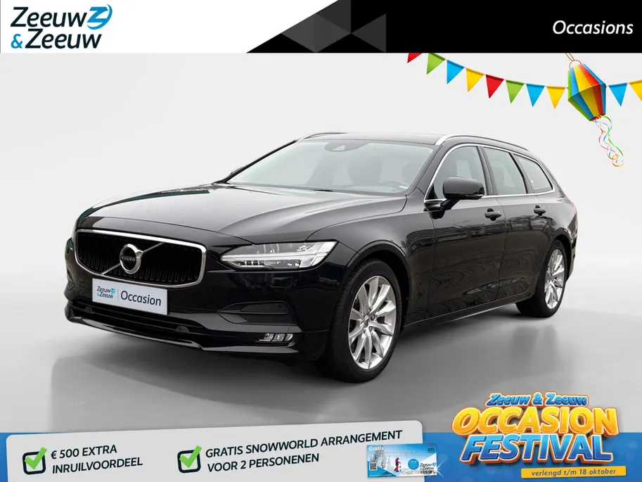 Volvo V90 2.0 T4 Momentum | LEDER | CAMERA | TREKHAAK | DEALER-ONDERHOUDEN | NL-AUTO |