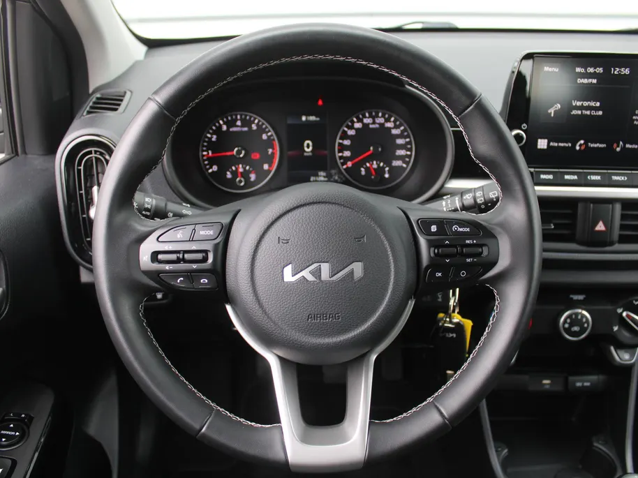 Kia Picanto 1.0 DPi DynamicLine | Camera | Apple Carplay | Android Auto | Airco | 14" LM | Cruise | Dealeronderhouden | 1e eigenaar |