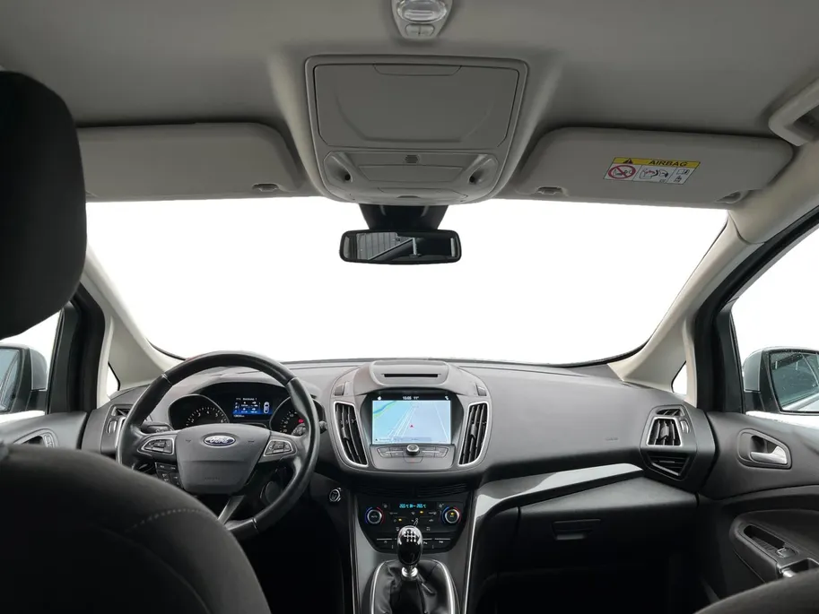 Ford C-MAX 1.0 Titanium |Trekhaak| Apple Carplay/Android Auto| Verwarmde voorruit| 12 maanden Bovag garantie| Nieuwe Apk|