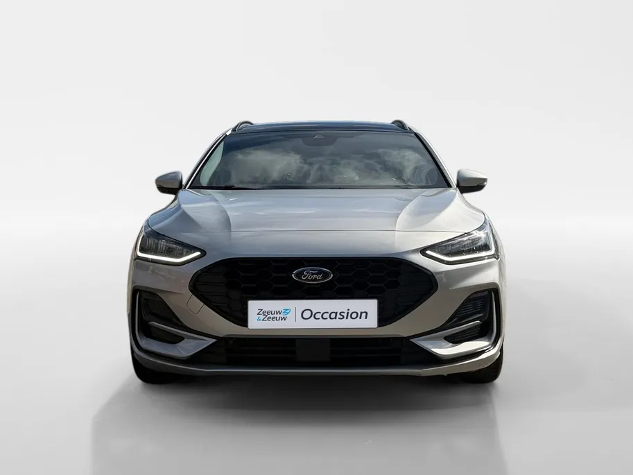 Ford Focus Wagon 1.0 EcoBoost Hybrid ST Line X | Automaat | Pano dak | BLIS | Adapt. Cruise control | Winter pack | Draadloos opladen mobiel | Parkeersensoren voor en achter | Achteruitrijcamera | B&O audio | Bovag garantie |
