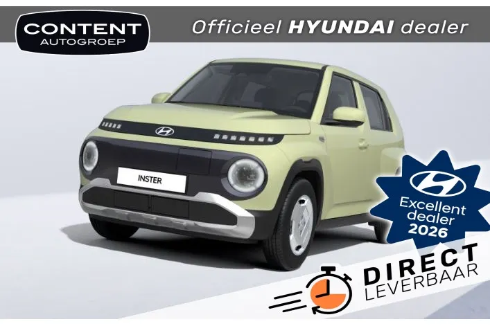 Hyundai Inster 42 kWh 4-zits E-Motion / Voorraad deal
