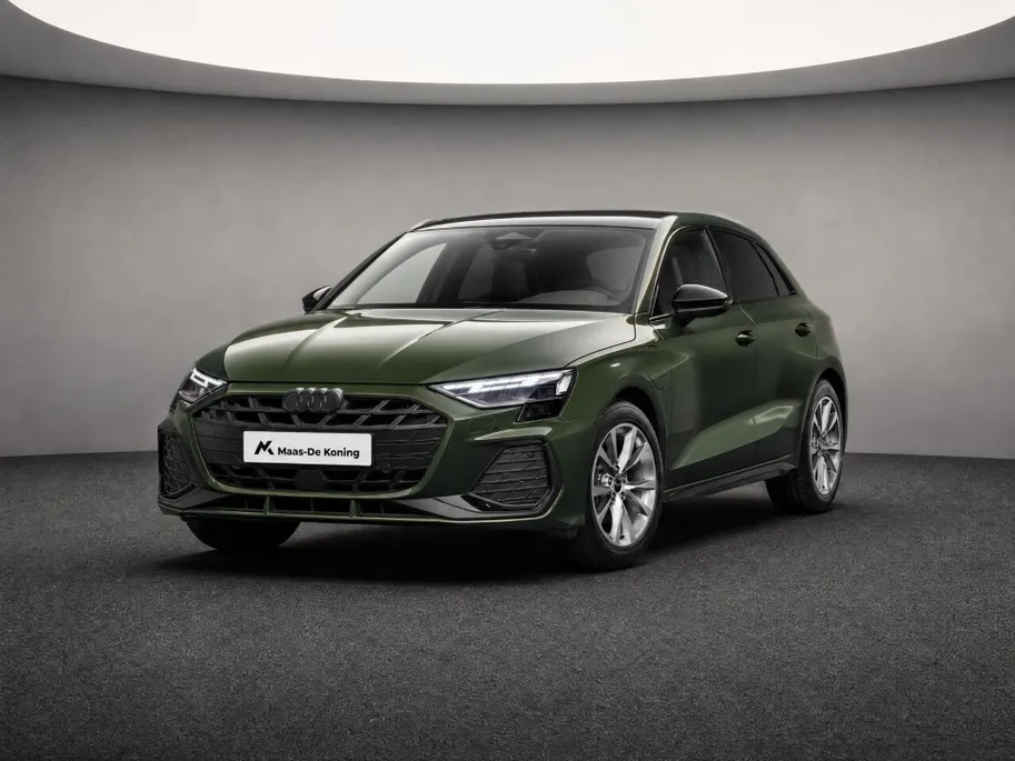 Audi A3 Sportback 40 TFSI e S edition 204 PK · Glazen panoramadak · Sonos premium 3d · Comfortpakket plus