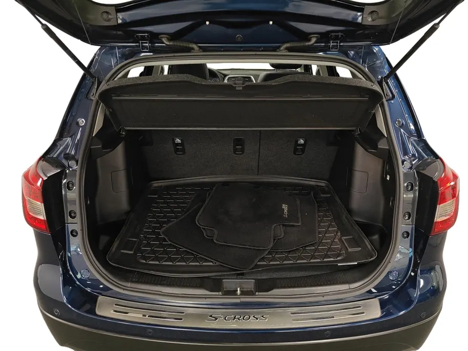 Suzuki S-Cross 1.4 Boosterjet Stijl AUTOMAAT NAVI AIRCO CAMERA ADAPTIEVE CRUISE CONTROLE APPLE CARPLAY ANDROID AUTO SCHUIFKANTELDAK LEER ZEER MOOIE AUTO DEALER ONDERHOUDEN