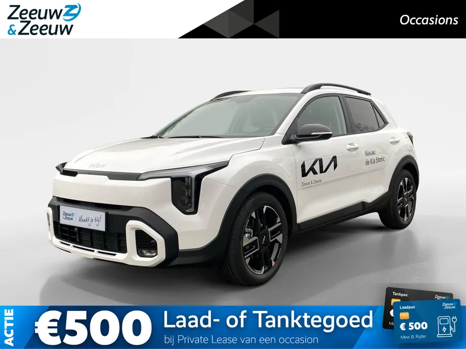 Kia Stonic 1.0 T-GDi MHEV GT-Line | Navigatie | Schuif/kantel dak | Stoel + Stuurverwarming | Cruise control | LM-Velgen | GT-Line