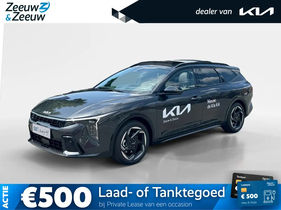 Kia K4 Sportswagon 1.0 T-GDi MHEV GT-Line Launch Edition Automaat | Pano | Dodehoekassistentie | Stoel & stuurverwarming | Elektrisch verstelbare bestuurdersstoel | Fabrieksgarantie | NAP