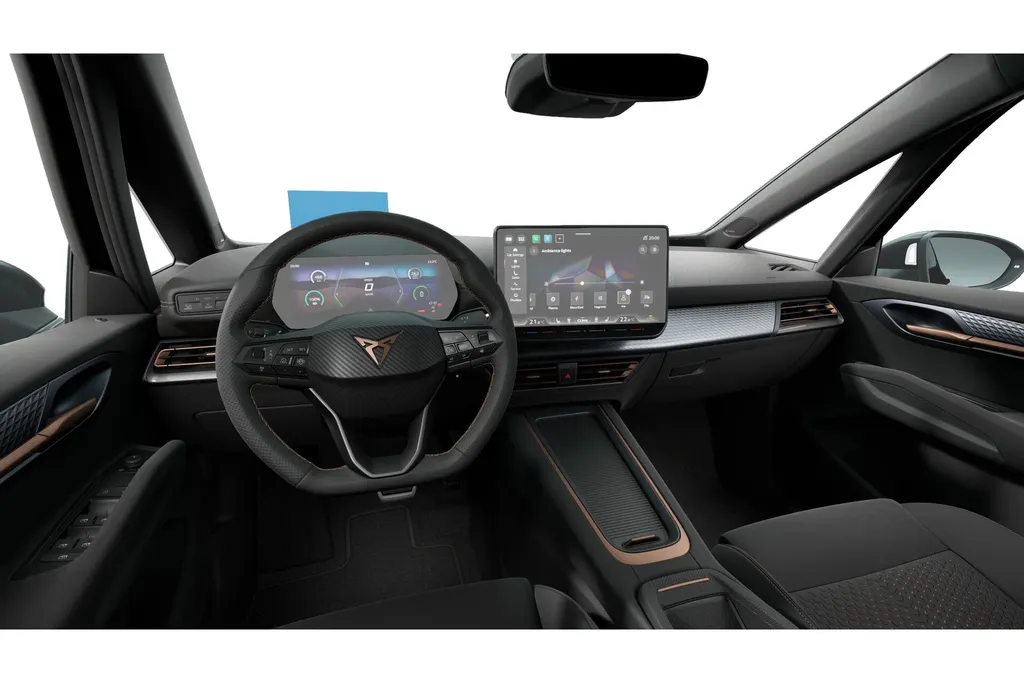 CUPRA Born Performance | Head-up Display met ‘Augmented Reality’ | Kinderzitbevestiging vóór en 2e zitrij (ISOFIX) | Rijprofielkeuze