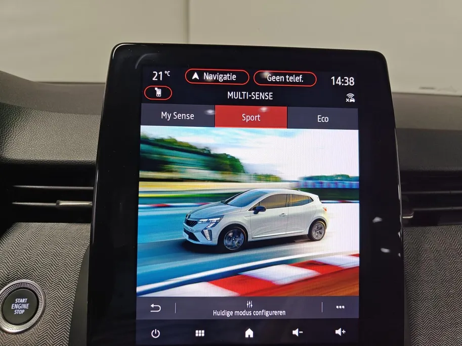 Renault Clio 1.0 TCe 90 GPF techno NAVI AIRCO CRUISE CONTROLE APPLE CARPLAY ANDROID AUTO DEALER ONDERHOUDEN ZEER MOOIE AUTO 12 MAANDEN GARANTIE