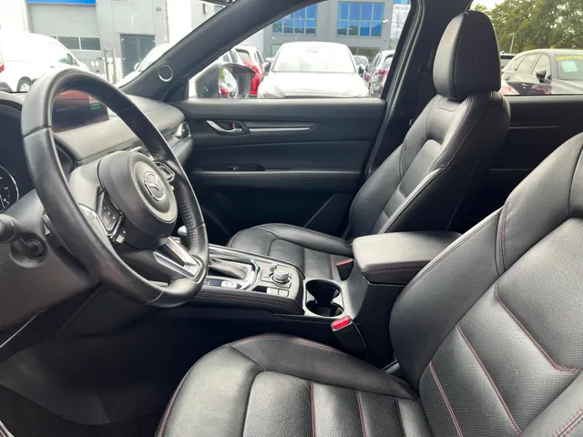 Mazda CX-5 2.0 e-SkyActiv-G M Hybrid 165 Homura Comfort Pack AUTOMAAT | TREKHAAK | LEDER | 360gr CAMERA | Bose AUDIO | STOELVENTILATIE | STOEL- en STUURVERWARMING | 1e EIG |