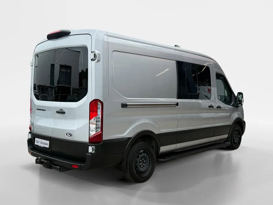 Ford Transit 350 2.0 TDCI L3H2 DC Trend | Dubbele Cabine | Driver Assistance Pack | Winter Pack | Wandbetimmering Hout & Laadvloer Hout |