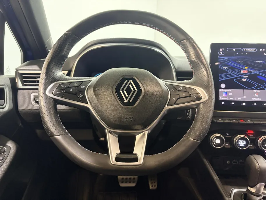 Renault Clio 145PK E-Tech Full Hybrid Esprit Alpine Automaat | 1e eigenaar | Bose Audio | Stoelverwarming | 9,3' Navi | Camera | Digital Cockpit | Adaptive Cruise Control | Climate Control | Lichtmetalen Velgen | Full LED |