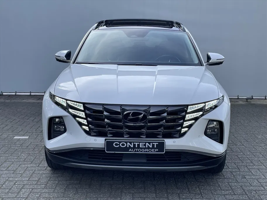 Hyundai Tucson 1.6 T-GDi HEV 230pk Aut. Premium Sky / Navigate + Camera / Schuif-kanteldak / Full Option! /