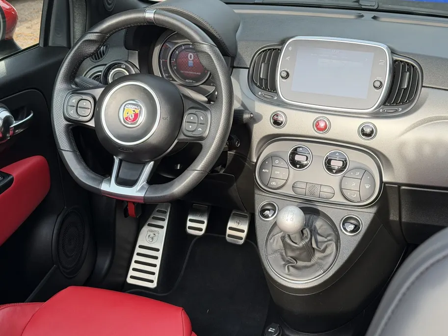 Abarth 595 Cabrio 1.4 T-Jet 165 PK Turismo | Leder | Carplay | Monza | Beats | 17'