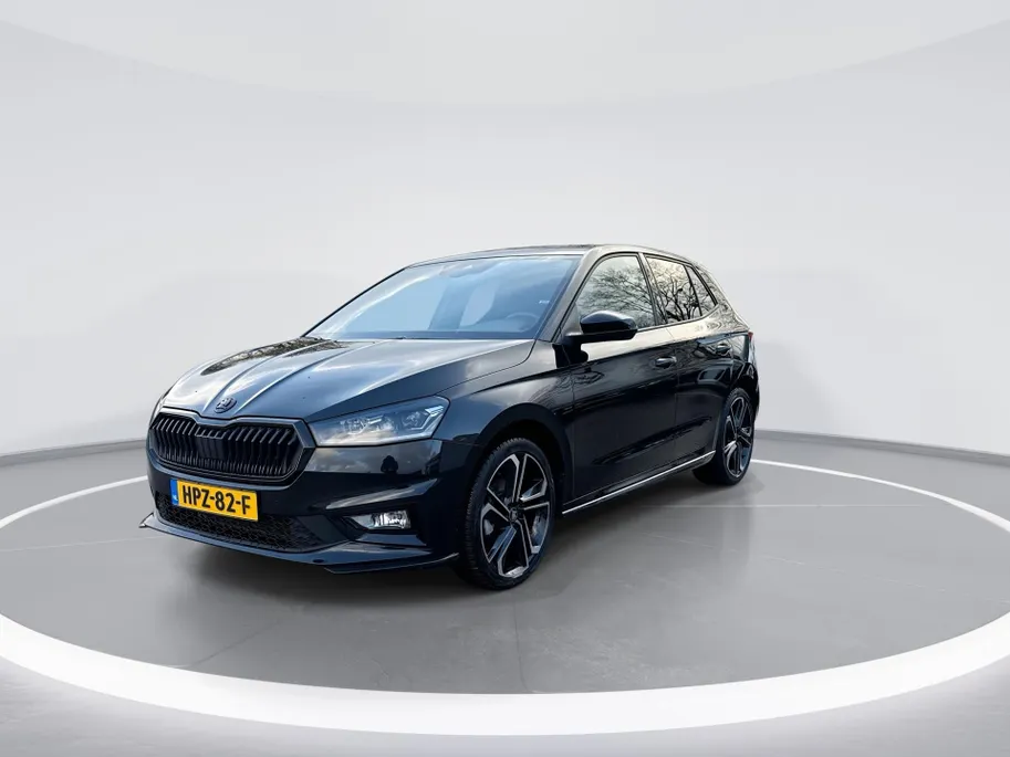 Škoda Fabia 1.0 TSI Monte Carlo o.a. Nappa lederen interieur, Licht & Zicht Plus- en Travel assistpakket, AW banden en stoelverwarming