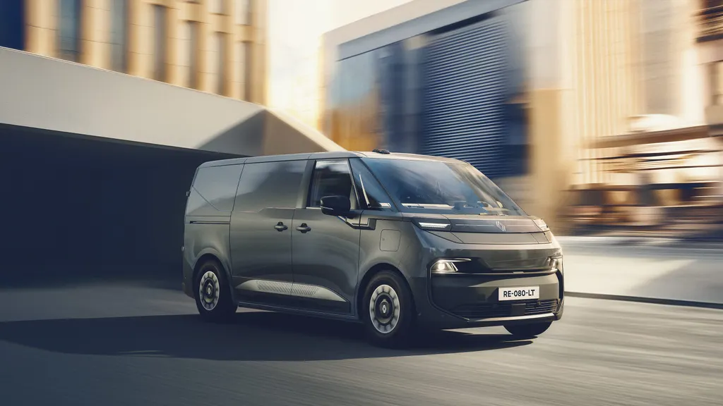 Nieuwe Renault Trafic E-Tech electric