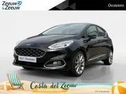 Ford Fiesta 1.0 EcoBoost Hybrid Vignale | Dealer onderhouden | NL auto | Adapt. cruise control | Pano dak | BLIS | Winter pack | Parkeersensoren voor en achter | Achteruitrijcamera | 17' lichtmetalen velgen | Bovag garantie |
